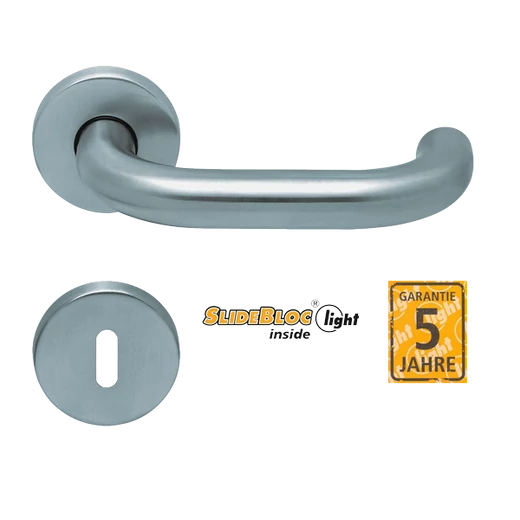 Scoop Rondo 1104 kilincsgarnitúra SlideBloc Light alaplappal