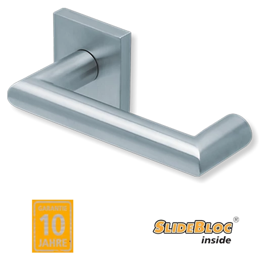 Scoop 1009 Thema U inox kilincsgarnitúra SlideBloc mechanikával