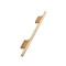 Furnipart Tau polírozott sárgaréz bútorfogantyú 160mm 446320160-31