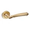 Mandelli Aurora aranyozott (gold plated) körrozettás kilincsgarnitúra