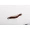 Viefe FLEXA fogantyú 160 mm, bőr-fém, barna bőr + ónszürke
