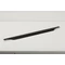 Viefe VECTOR fogantyú élbe ültethető, 19 mm ajtóhoz, 147 mm, alumínium, csiszolt fekete