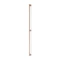 Viefe POINT fogantyú, 480/960mm, alumínium, csiszolt pezsgő 0636960L618