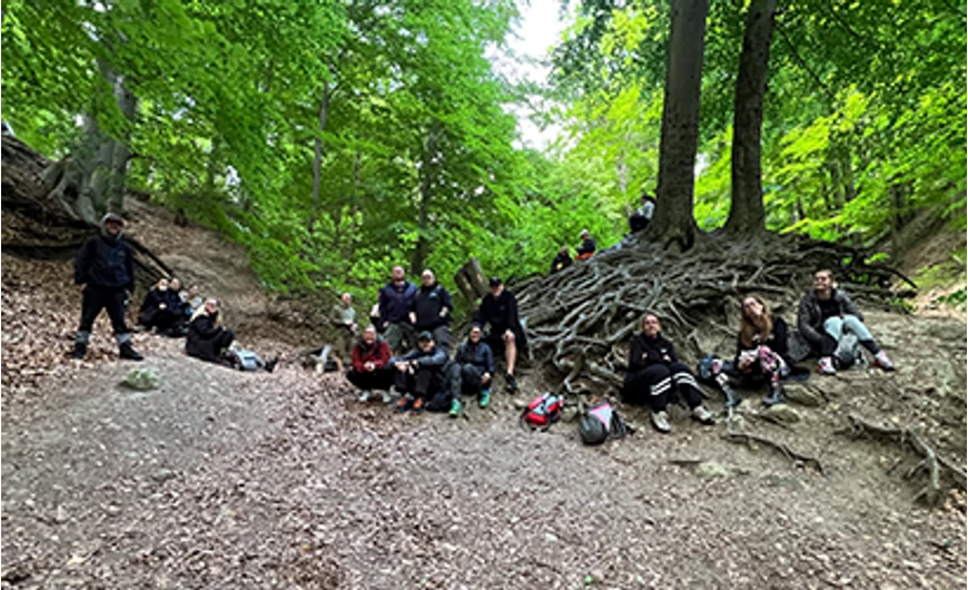 Csapatépítő túránk a Rám-szakadékban