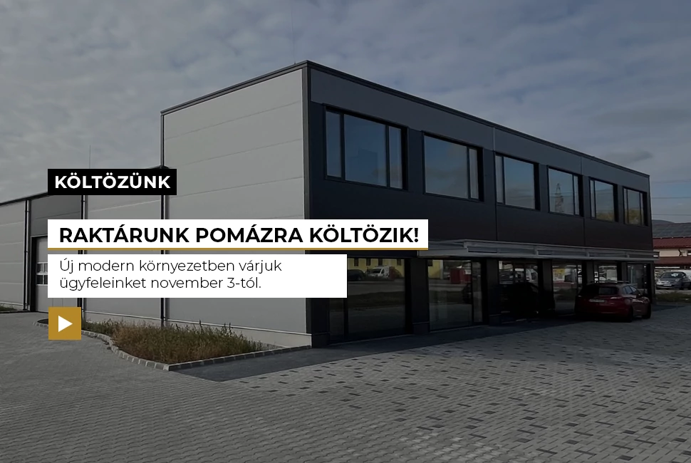 Pomázi raktár költözés
