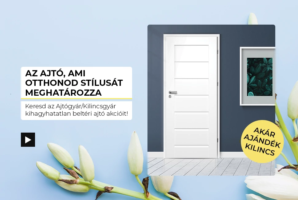 Beltéri ajtó akció 2025 tavasz/nyár