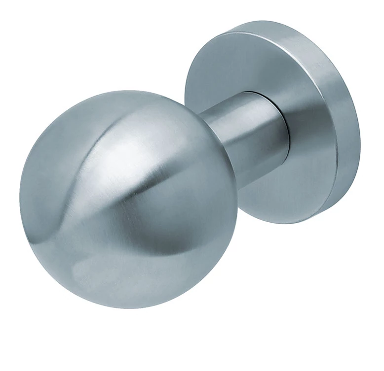 Scoop Slidebloc inox körrozettás biztonsági ajtógomb