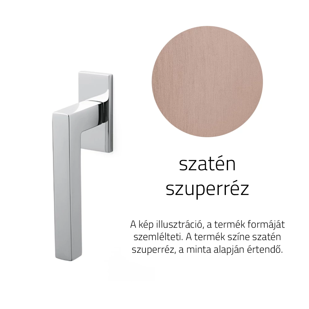 Olivari ABC szatén szuperréz ablakfélkilincs K255B