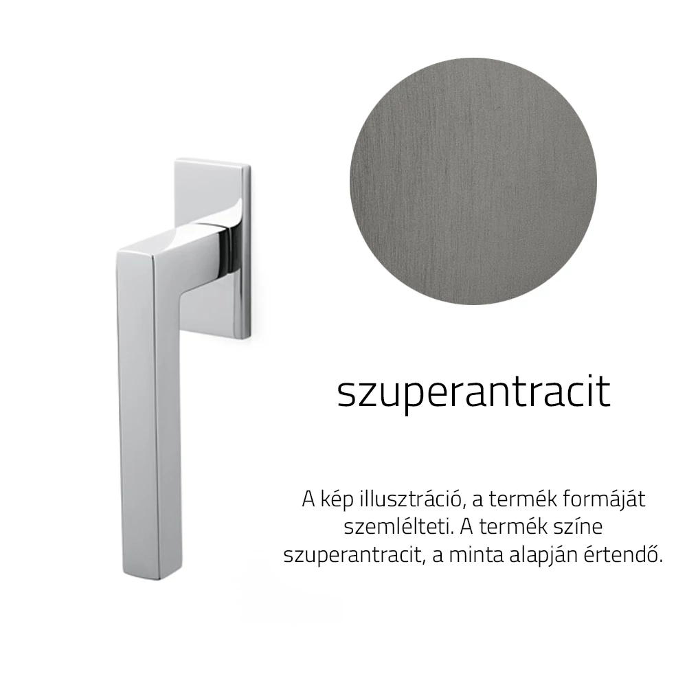 Olivari ABC szuperantracit ablakfélkilincs K255B
