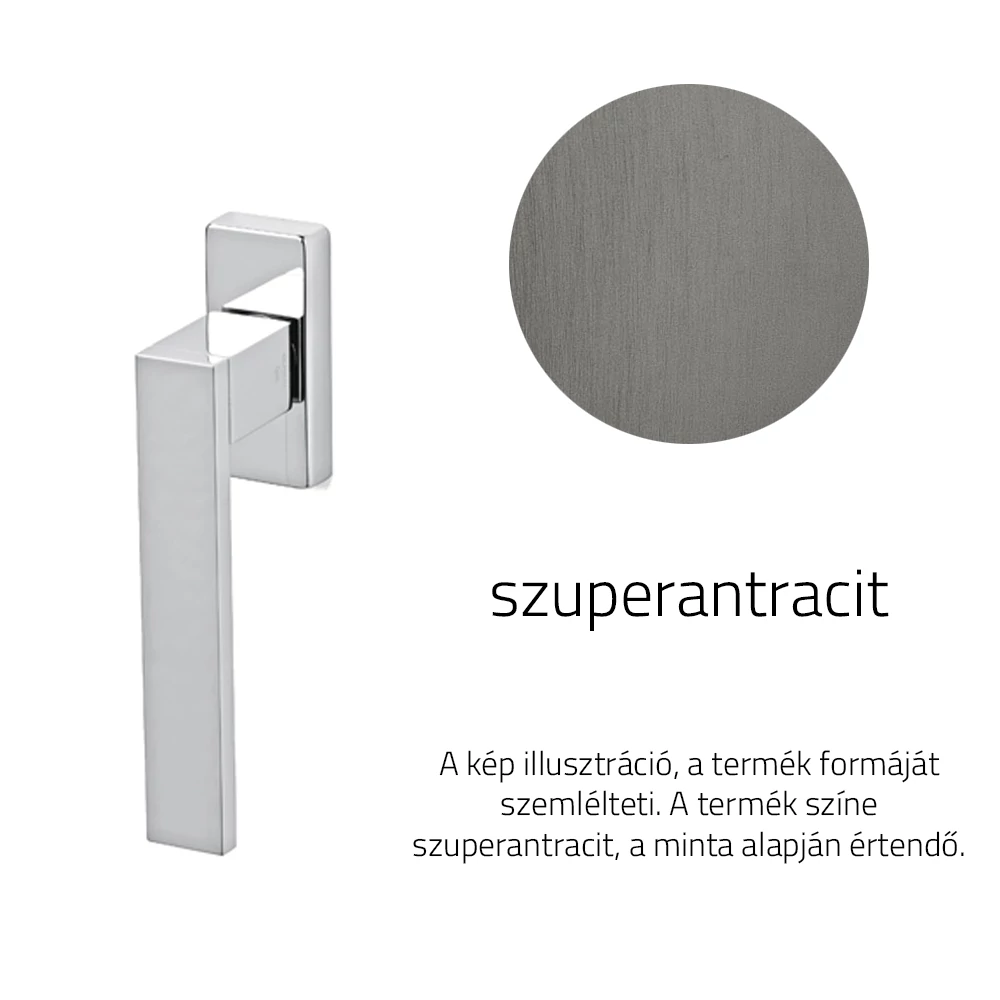 Olivari Diana szuperantracit ablakfélkilincs K206