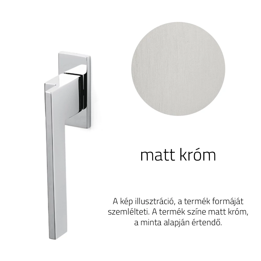 Olivari Living matt króm ablakfélkilincs K222B