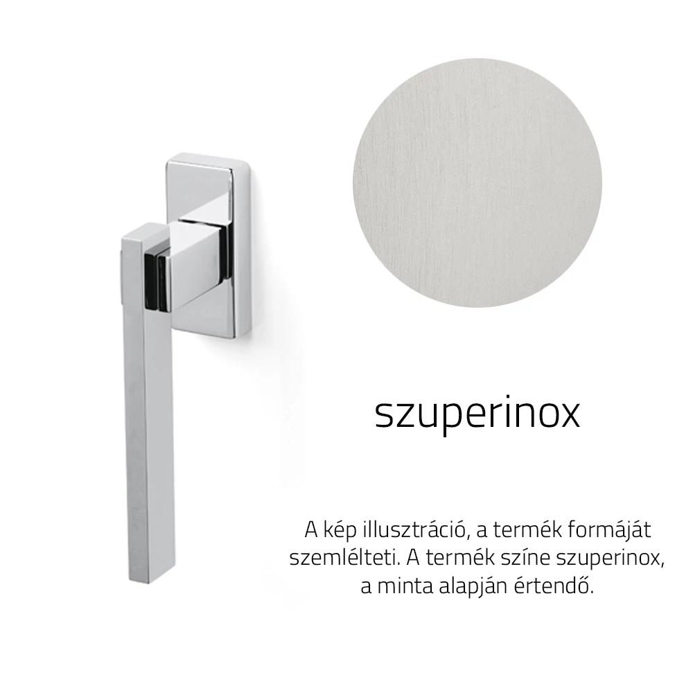 Olivari Minerva szuperinox ablakfélkilincs K205
