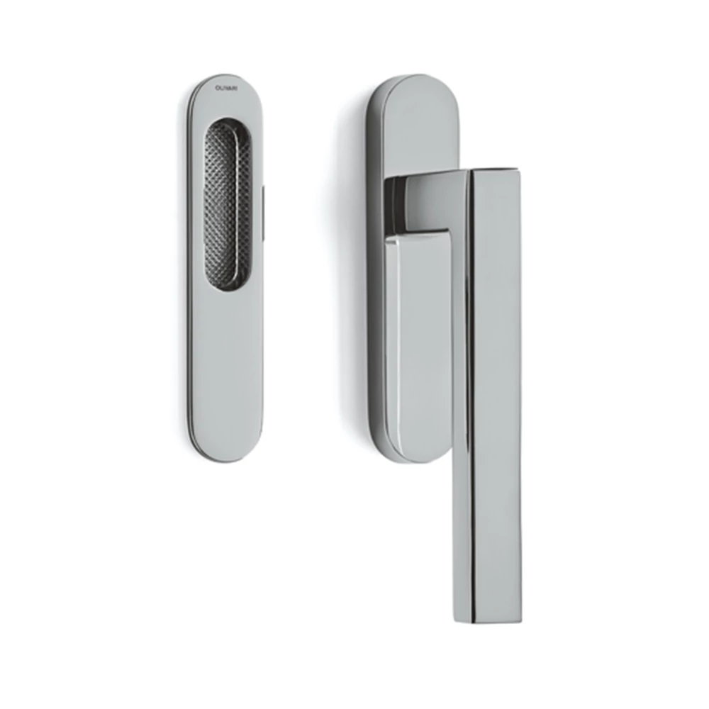 Olivari Planet emelő-toló fogantyú fényes króm 173 mm L113