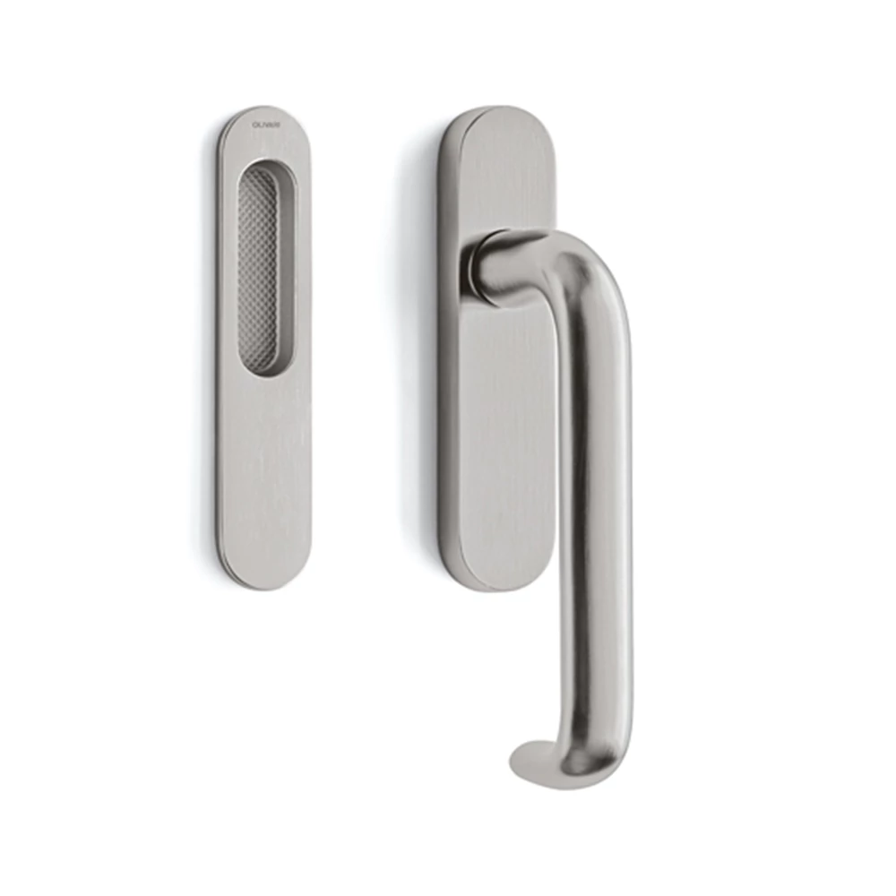 Olivari Polo emelő-toló fogantyú szuperinox 173 mm L103