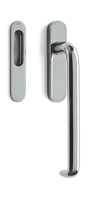 Olivari Polo emelő-toló fogantyú fényes króm 253 mm L101