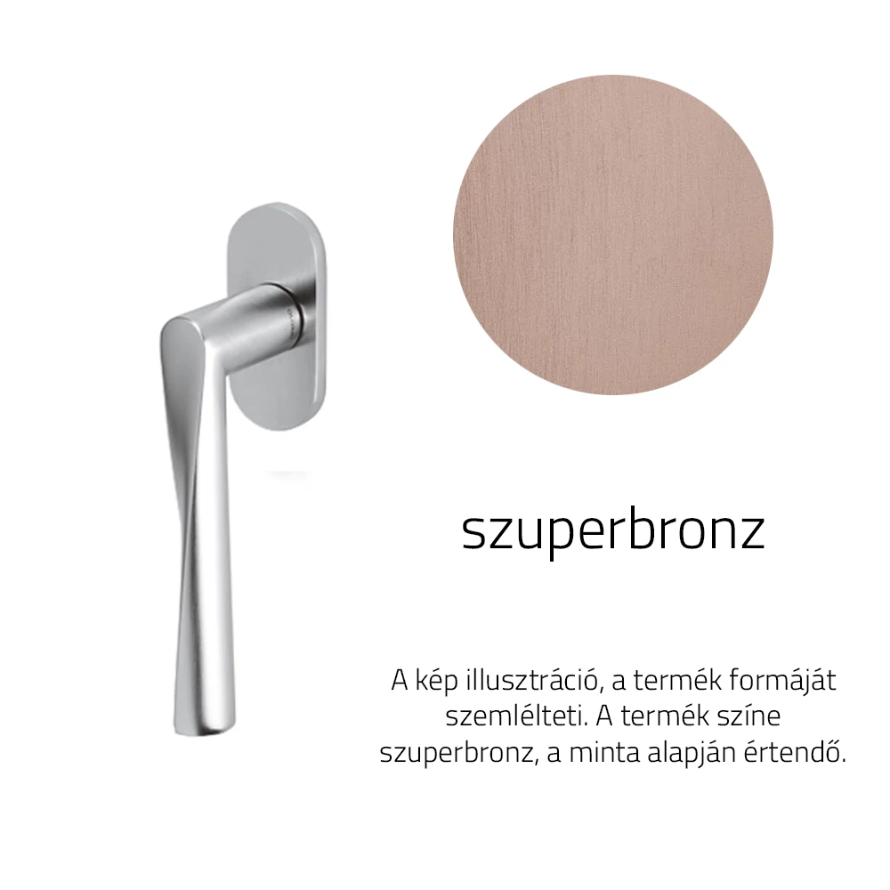 Olivari Dynamic szuperbronz ablakfélkilincs K261B