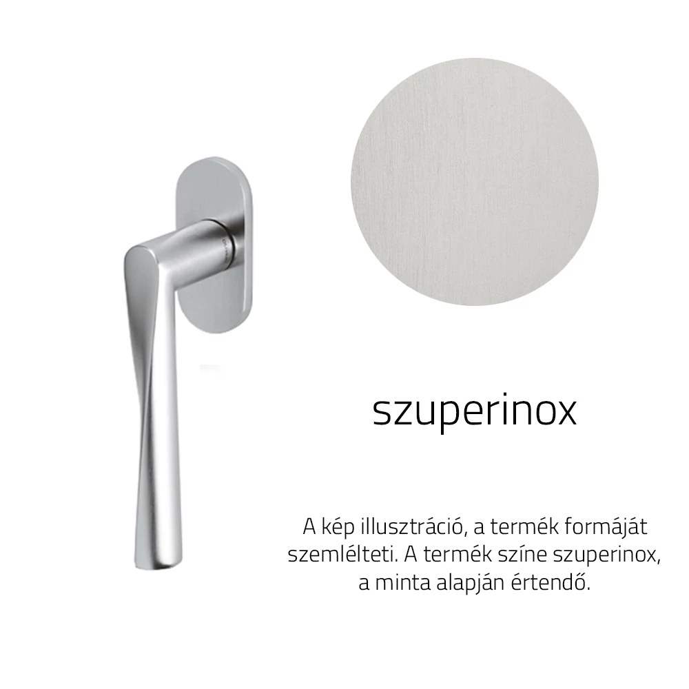 Olivari Dynamic szuperinox ablakfélkilincs K261B