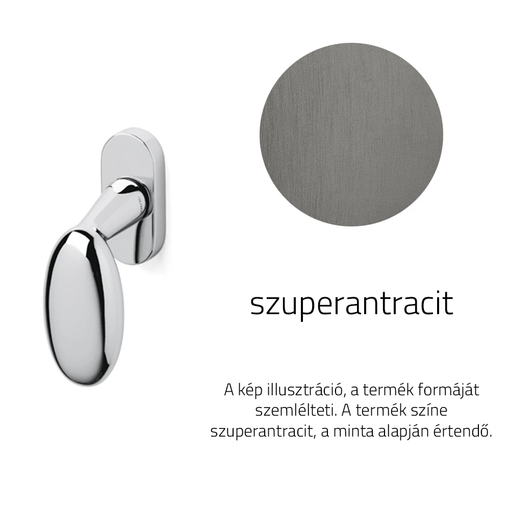 Olivari Blindo szuperantracit ablakfélkilincs K178