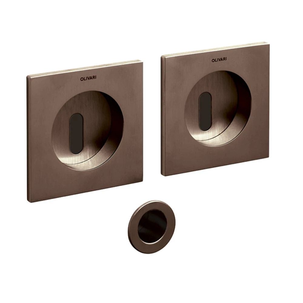 Olivari Giotto Q szuperbronz BB szögletes húzókagyló pár ø 65 mm D130