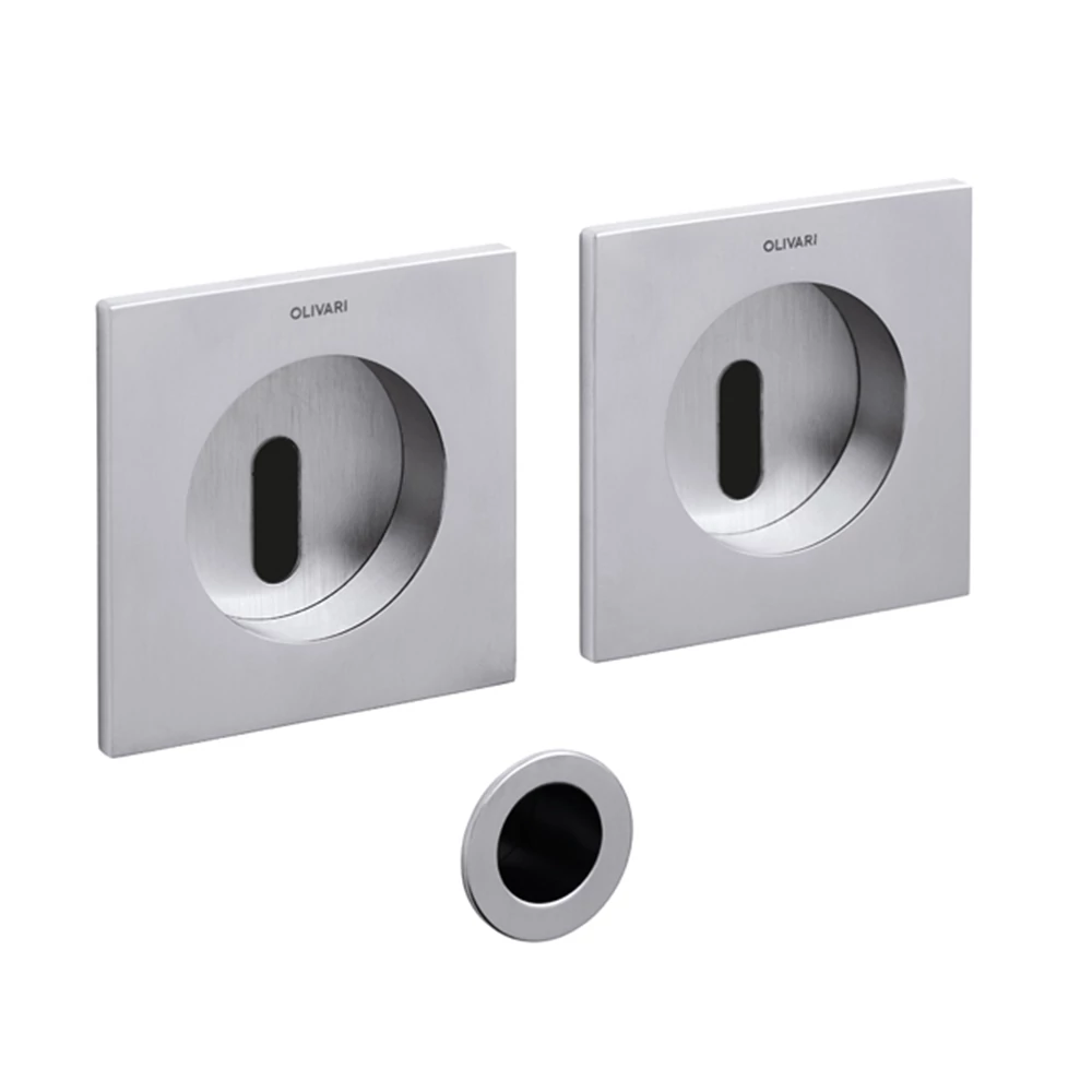 Olivari Giotto Q szuperinox BB szögletes húzókagyló pár ø 65 mm D130