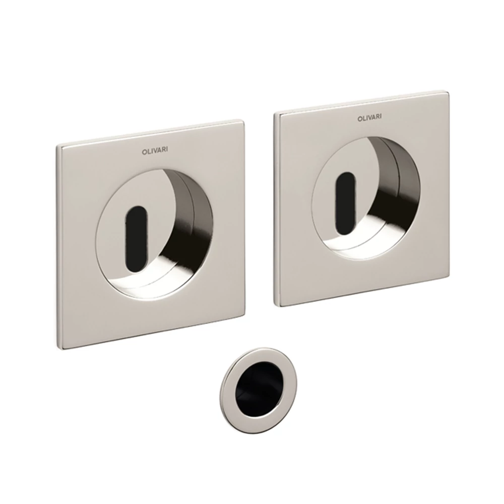 Olivari Giotto Q szupernikkel BB szögletes húzókagyló pár ø 65 mm D130