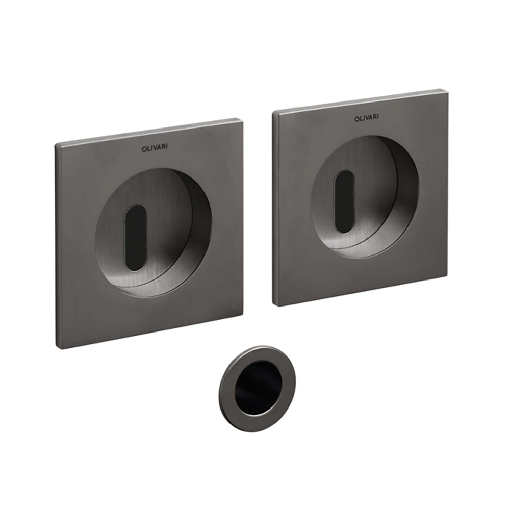 Olivari Giotto Q szuperantracit BB szögletes húzókagyló pár ø 65 mm D130