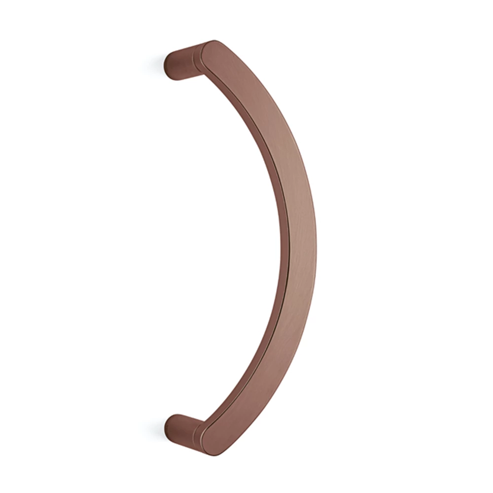 Olivari Link szatén szuperréz ívelt tolóajtó fogantyú L200