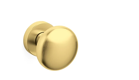 Olivari Edison szatén szuperarany gomb garnitúra ∅ 60 mm P146 TS