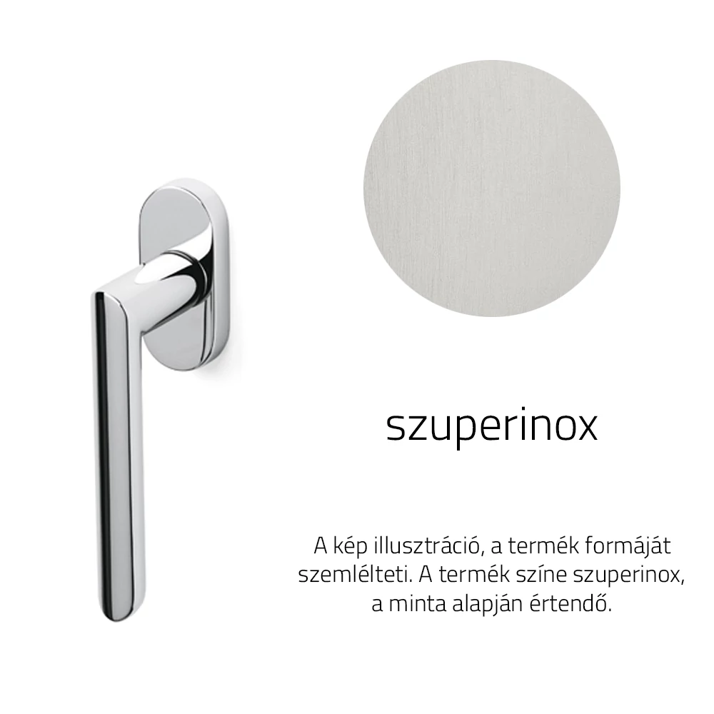 Olivari Laser szuperinox ablakfélkilincs K176