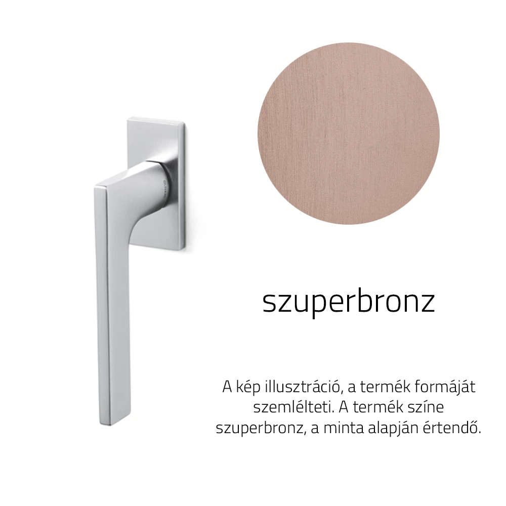 Olivari Lotus Q szuperbronz ablakfélkilincs K241B