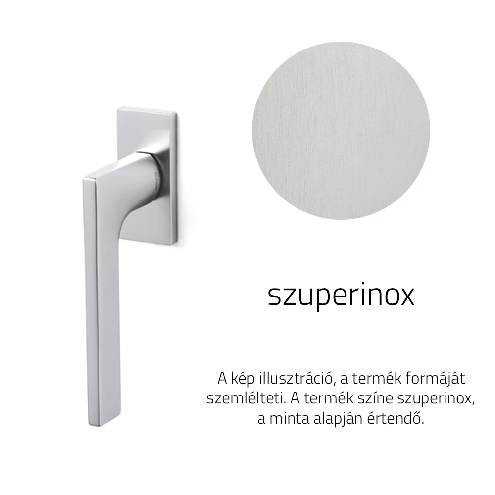 Olivari Lotus Q szuperinox ablakfélkilincs K241B
