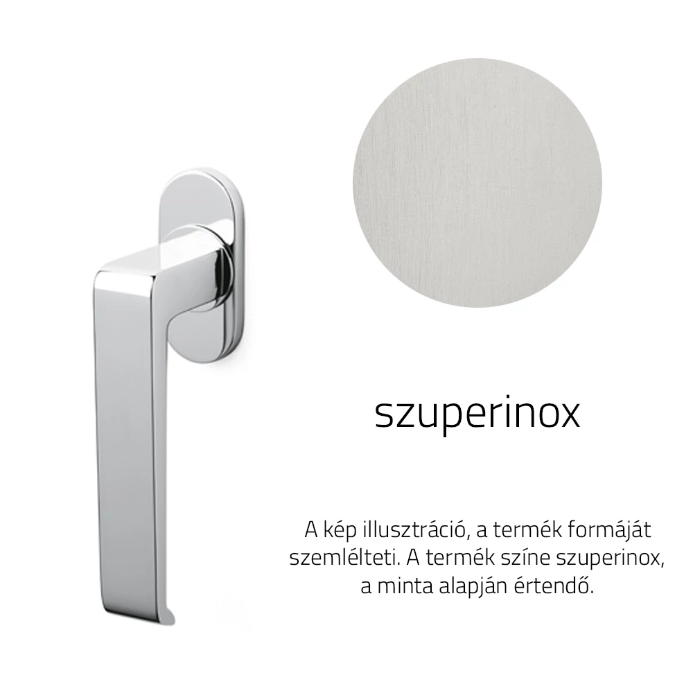 Olivari Milano szuperinox ablakfélkilincs K259B