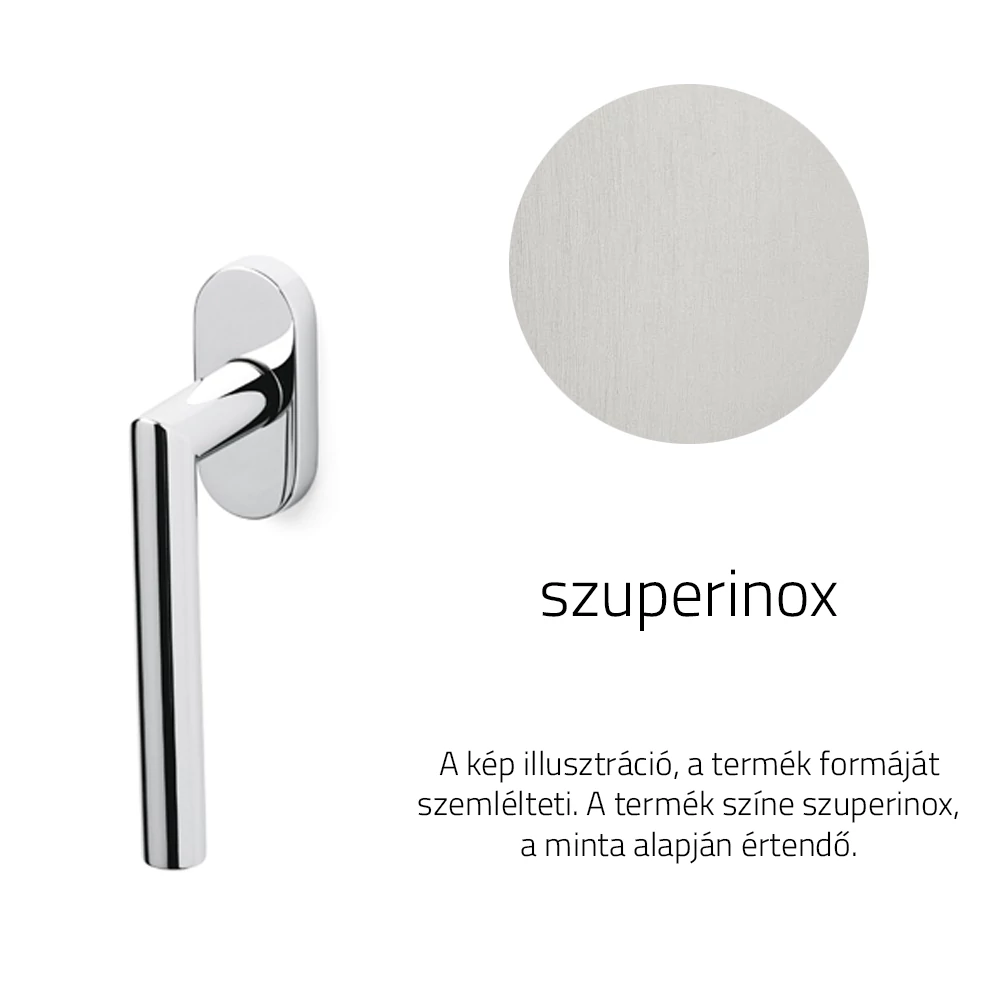 Olivari Serenella szuperinox ablakfélkilincs K130