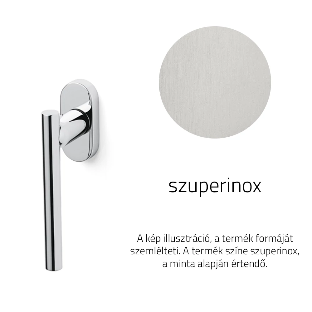 Olivari Stilo szuperinox ablakfélkilincs K190