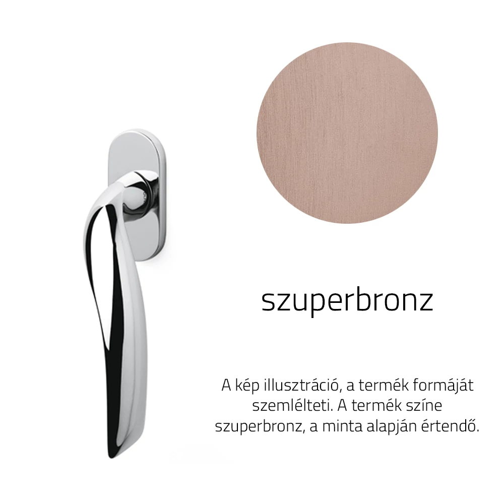 Olivari Vola szuperbronz ablakfélkilincs K257B