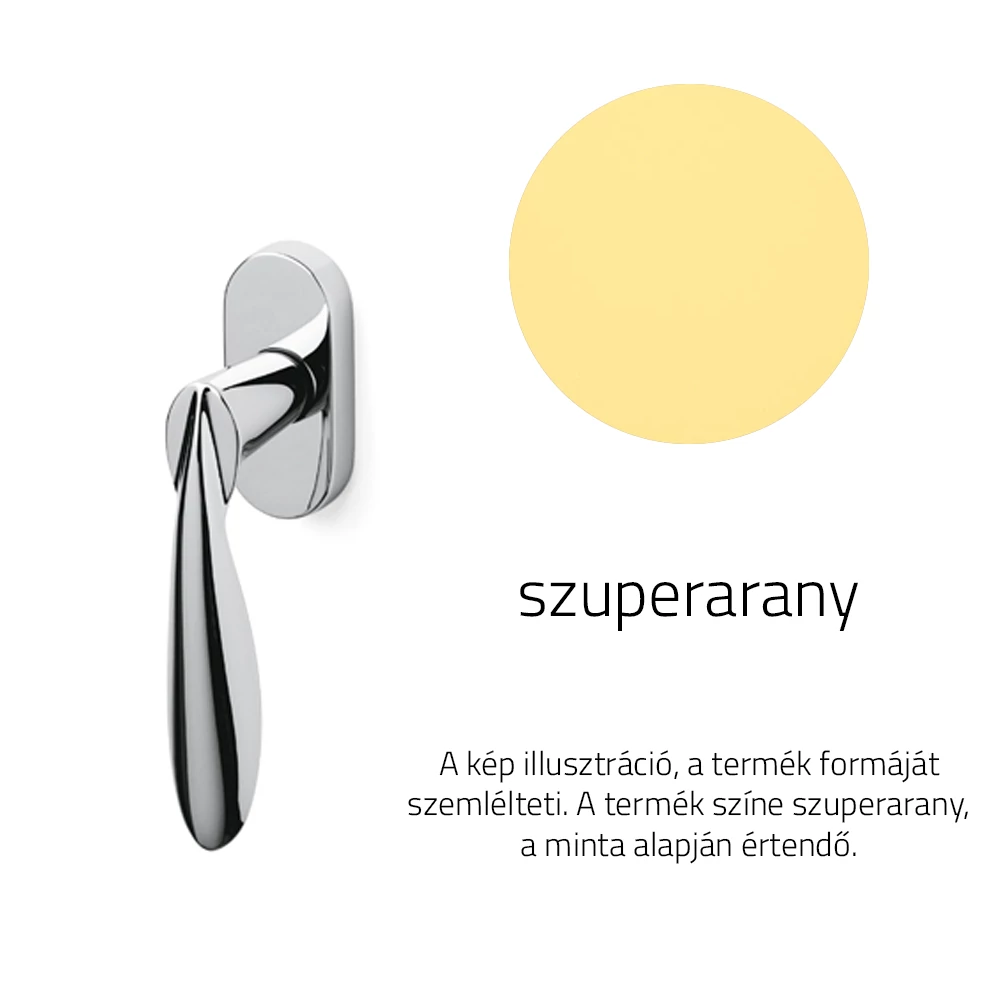 Olivari Wind szuperarany ablakfélkilincs K187