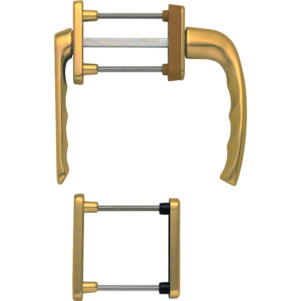 Hoppe New York F4 eloxált bronz erkélyajtó kilincsgarnitúra redőnyhöz 102209444
