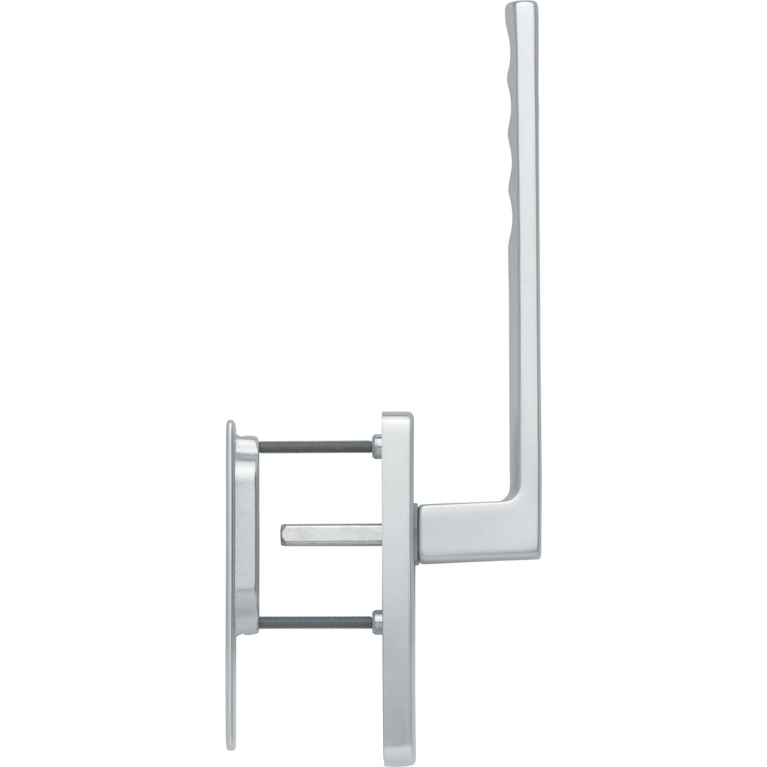 Hoppe Toulon eloxált ezüst emelő-toló garnitúra