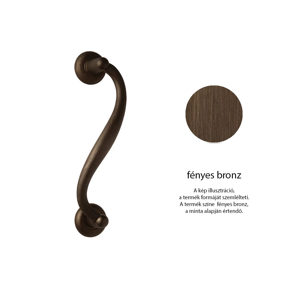 Mandelli Sevilla fényes bronz húzórúd 249 mm