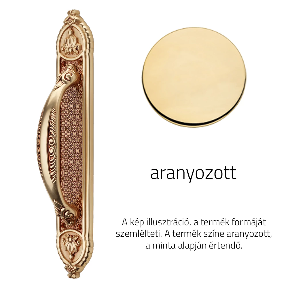 Linea Cali Aisha aranyozott tolóajtó húzórúd hosszúcímen 1650 SL OZ