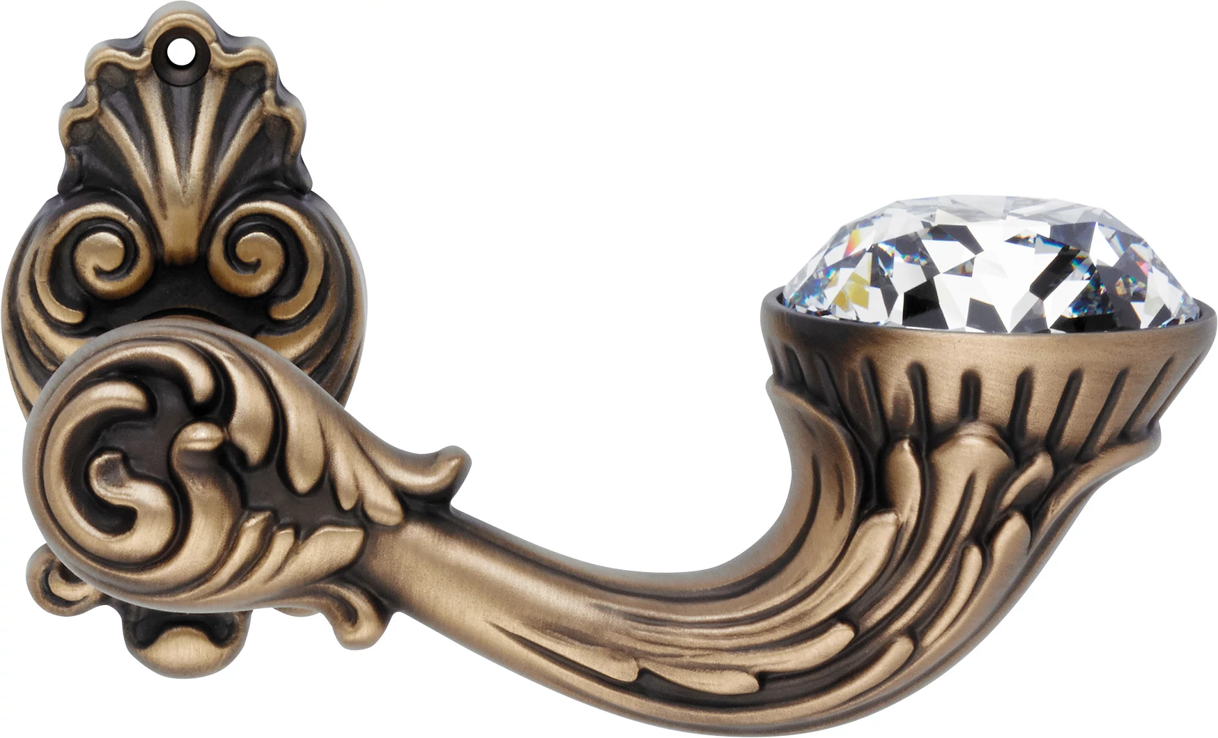 Linea Cali Brilliant Diamond matt patinás díszes rozettás kilincsgarnitúra 1525 RB 015 PM
