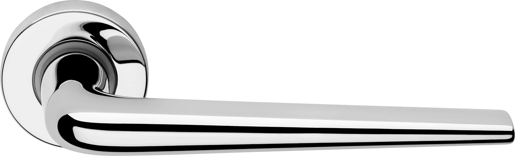 Linea Cali Brixia Zincral fényes króm körrozettás kilincsgarnitúra 479 RB 101 CR