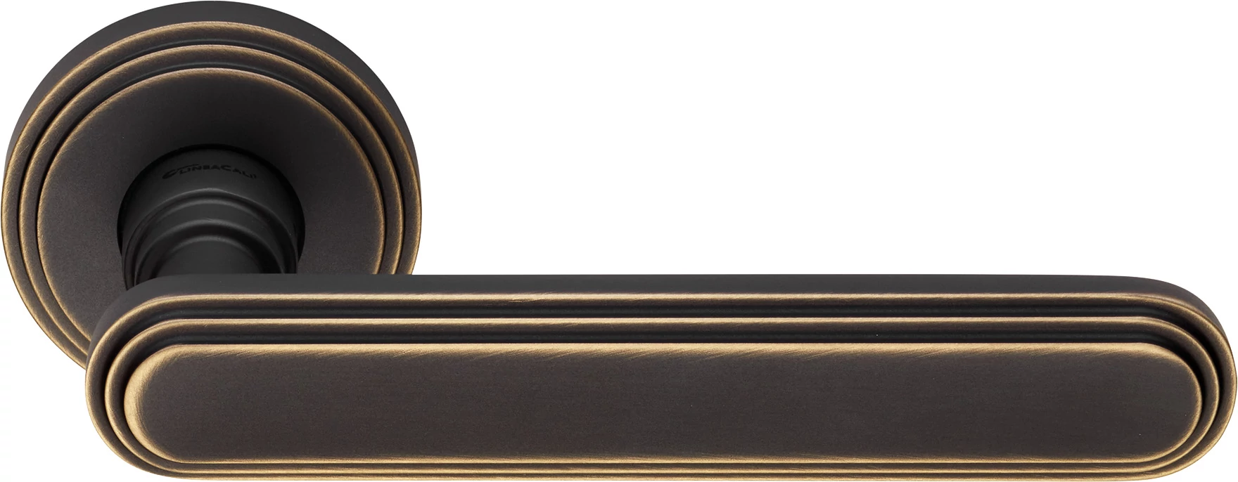 Linea Cali Chic matt bronz körrozettás kilincsgarnitúra 1670 RB 004 BM