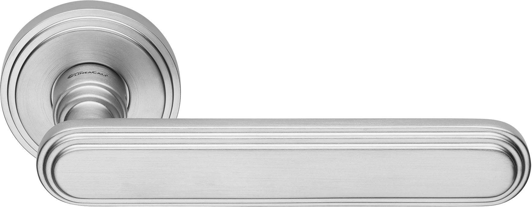 Linea Cali Chic szatén króm körrozettás kilincsgarnitúra 1670 RB 004 CS
