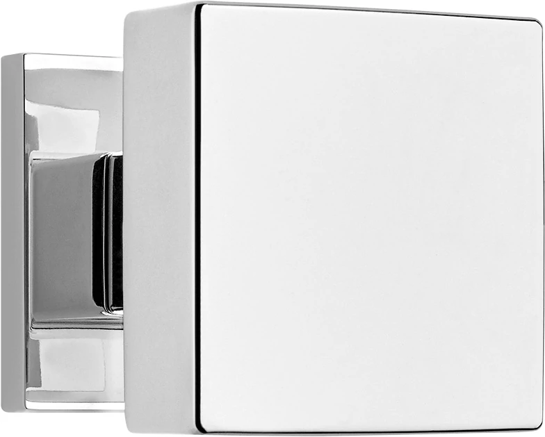 Linea Cali Corner Zincral fényes króm fix gomb lapos négyzetrozettával 505 PT 024 CR