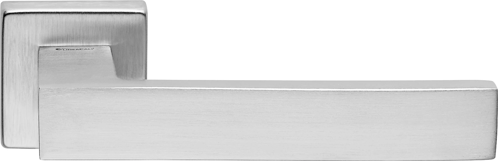 Linea Cali Corner Zincral matt króm négyzetrozettás kilincsgarnitúra 505 RB 014 CS