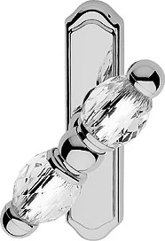 Linea Cali Crystal fényes króm ablak T-kilincs 830 MA CR