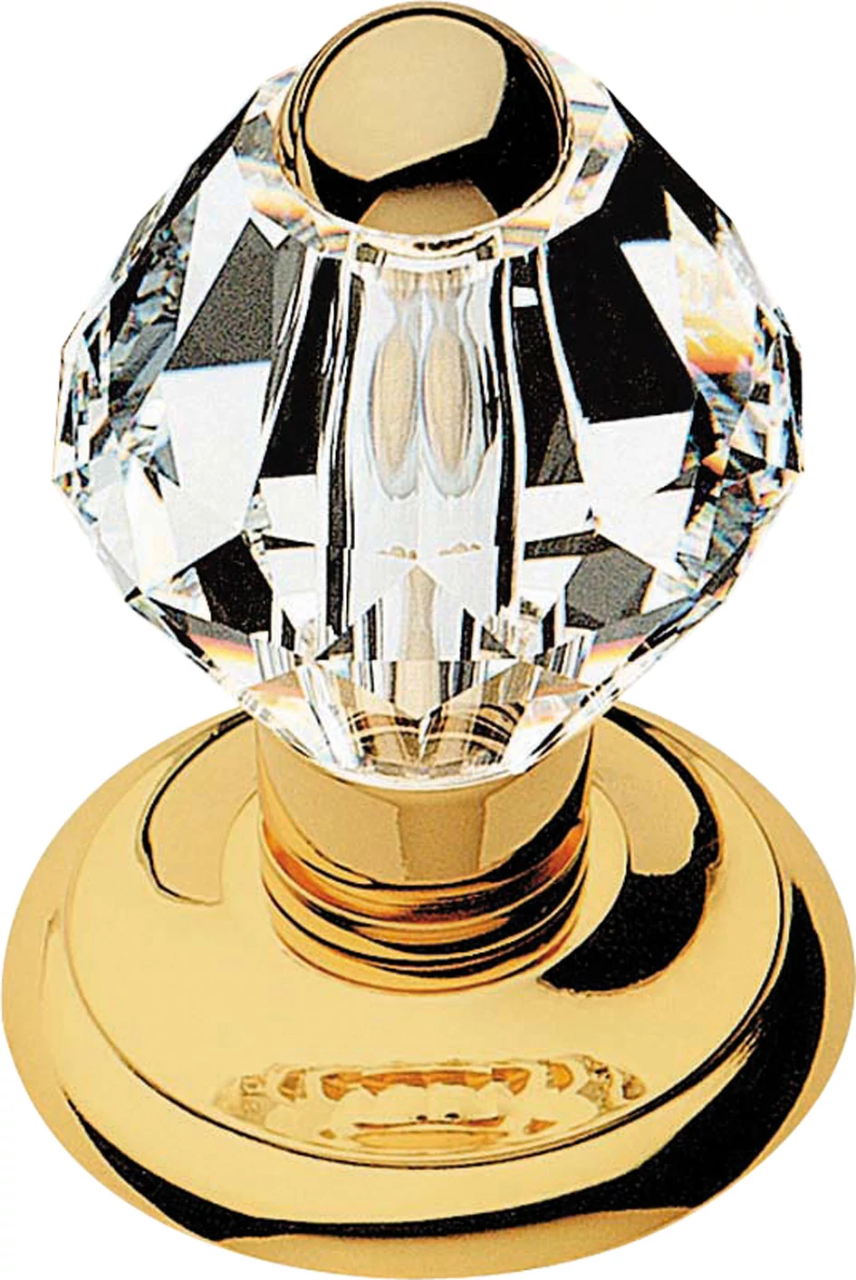 Linea Cali Crystal aranyozott fix gomb ø 65 mm 830 PT 065 OZ