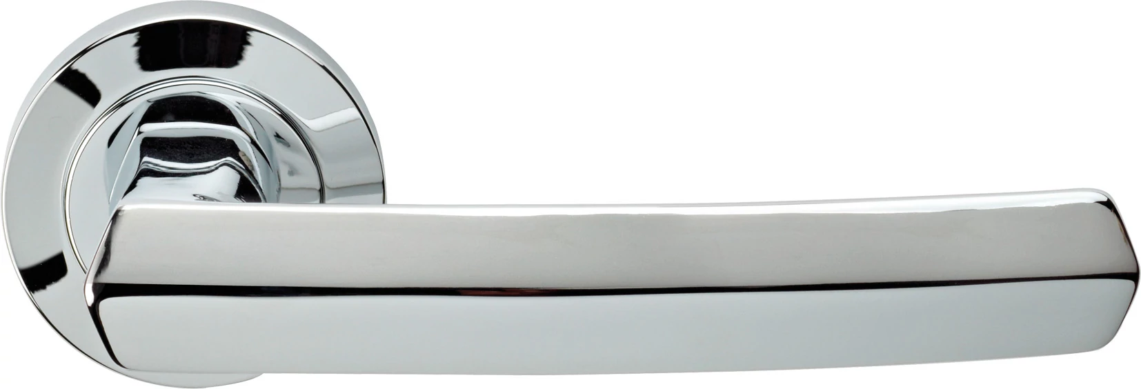 Linea Cali Dafne fényes króm körrozettás kilincsgarnitúra 509 RB 102 CR