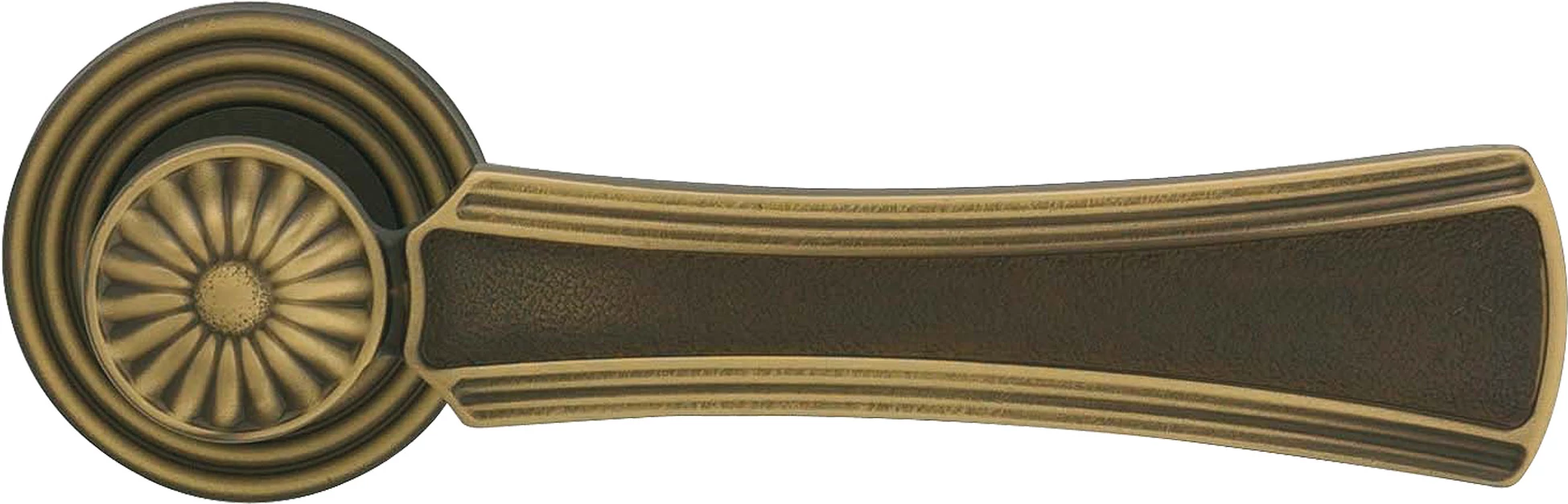 Linea Cali Daisy matt bronz körrozettás kilincsgarnitúra 1070 RB 112 BM